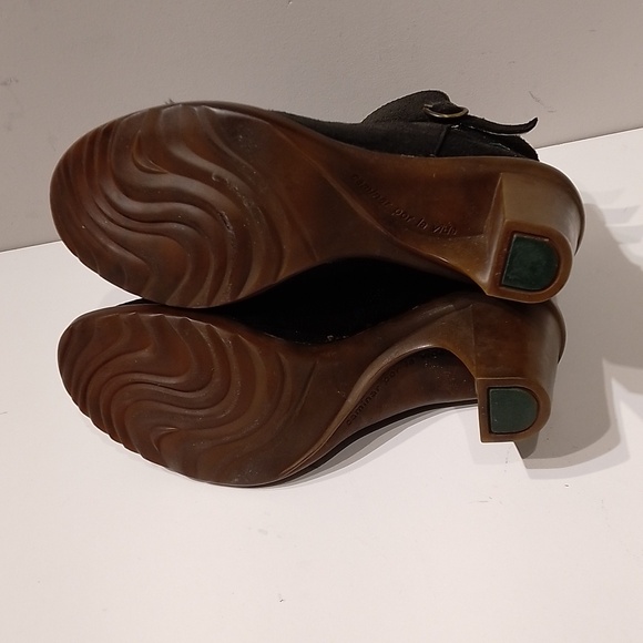 El Naturalista Black Suede Ankle Boots with Heels - Picture 8 of 8